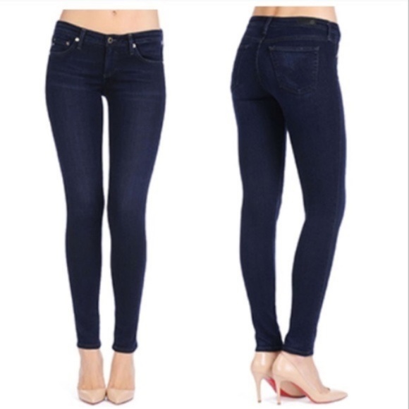 AG The Legging Super Skinny Jeans Dark Wash 24R - Picture 1 of 10
